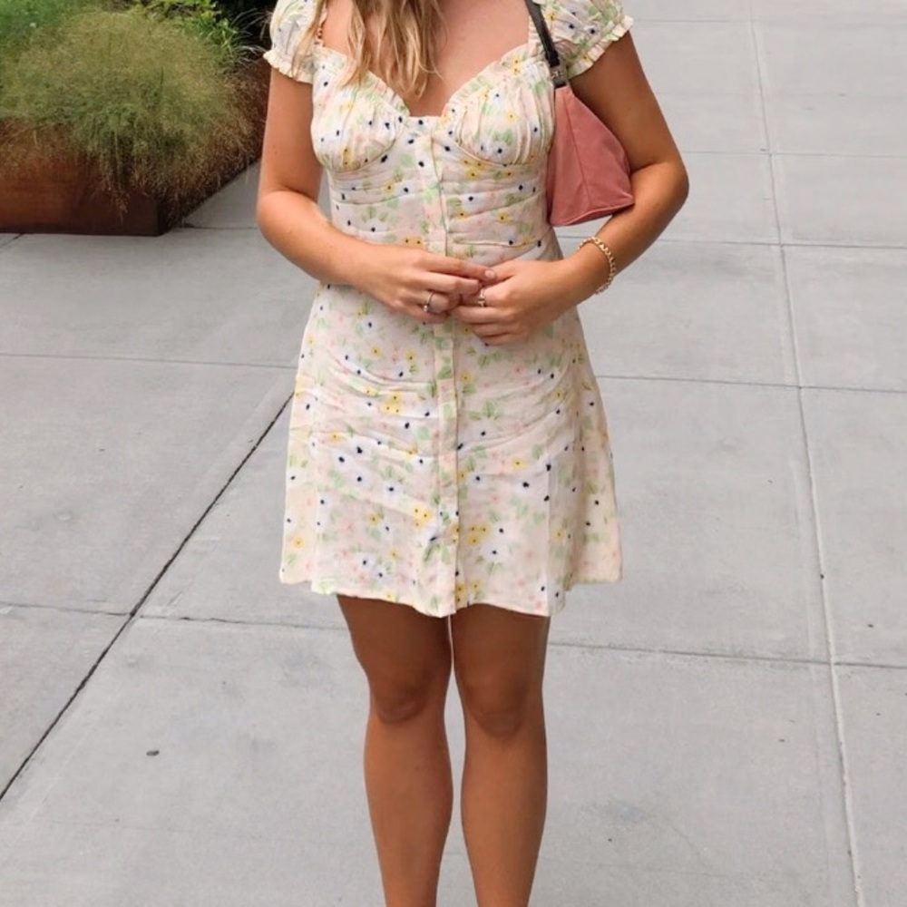 With Jean dress